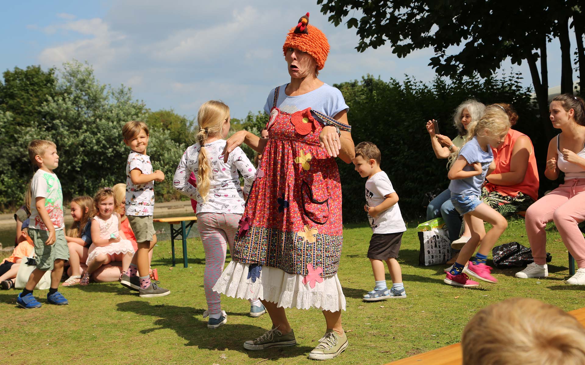 Easter Story Bubbles in Cleethorpes